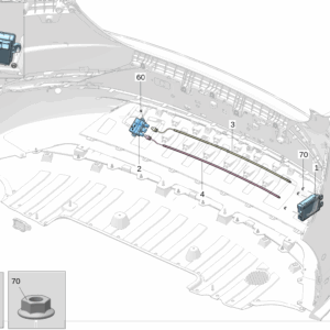 8892553516 电动尾门（POT）模块 适用于极氪7x