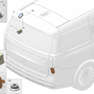 8892553516 	电动尾门（POT）模块 适用于极氪009