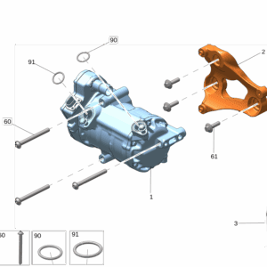 8892871684 空调压缩机 适用于极氪009