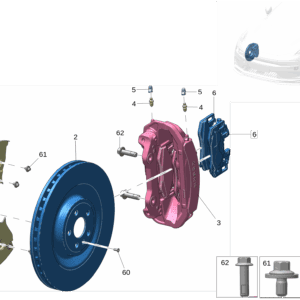 8893350679 前制动盘防尘罩 右 适用于极氪7x