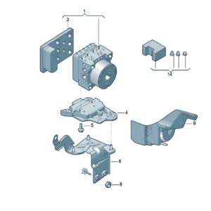 1EA614517AQ ABS单元，带控制单元 适用于大众ID3