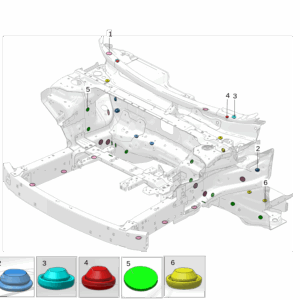 6600079210 密封贴片 适用于极氪X
