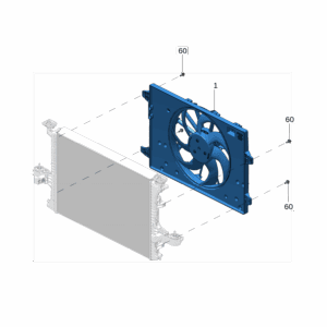 6600160199 	风扇总成 适用于极氪X