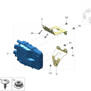 6600190194  	高压加热器 适用于极氪X
