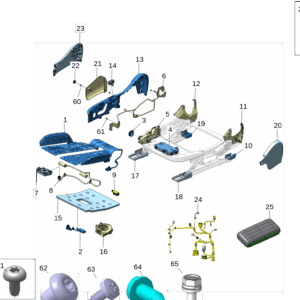 6608000543 加热垫 适用于极氪X