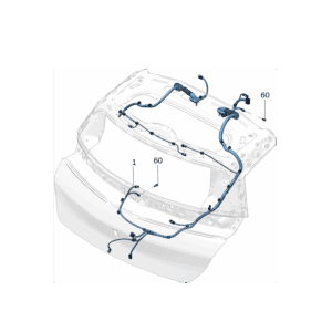 6608067626 	尾门线束 适用于极氪X