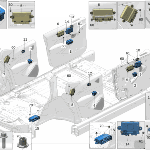 6608103009BA0 车窗控制开关 左 适用于极氪X