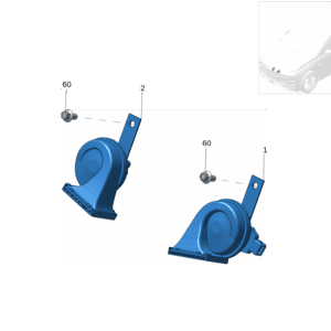 6608138481 低音喇叭 适用于极氪X