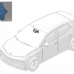 6608177377	雨量光线传感器（RLSM） 适用于极氪X
