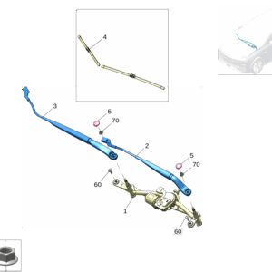 8892111431  前雨刮电机 适用于极氪x