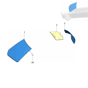 8892304131   前风挡玻璃 适用于极氪X