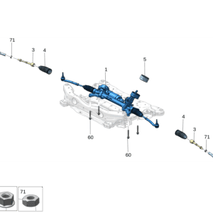 8892821496 转向器带横拉杆总成 适用于极氪X