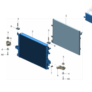 8893284298 	冷凝器 适用于极氪X