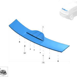 8893290393  	高位制动灯 适用于极氪x