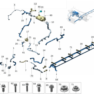 8893645268 电加热进水管 适用于极氪X
