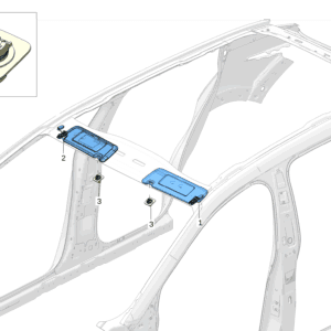 8894093277GA8 遮阳板 左 适用于极氪X