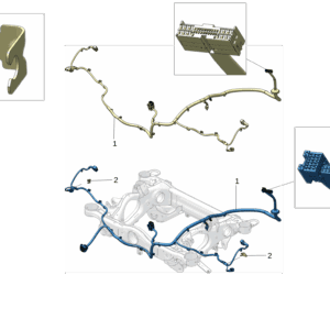 8894138124  底盘线束 适用于极氪X