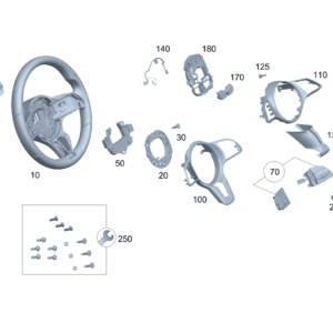 A00046041029E38 方向盘 适用于奔驰EQA 260