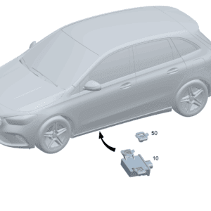 A0009009018	 完整的控制单元 轮胎压力监测系统 适用于奔驰EQA 260