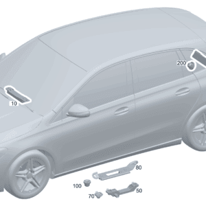 A1679054700 天线 中央控制台 适用于奔驰EQA 260
