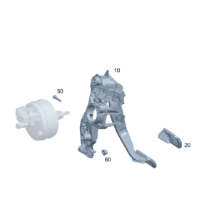 A1772900600 踏板装置 制动踏板 适用于奔驰EQA 260