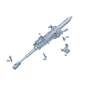 A1774605000 转向柱 适用于奔驰EQA 260