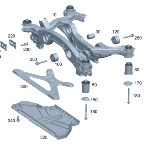 A2433501501  副车架 带轴承 适用于奔驰EQA 260