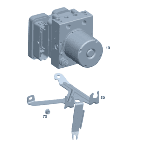 A2439000001 完整的控制单元 液压单元 适用于奔驰EQA 260