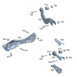 A2473508200   CAMBER ARM 左后侧 适用于奔驰EQA 260