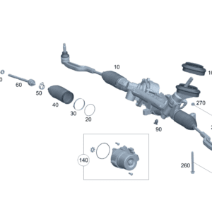 A2474602702 转向机 适用于奔驰EQA 260