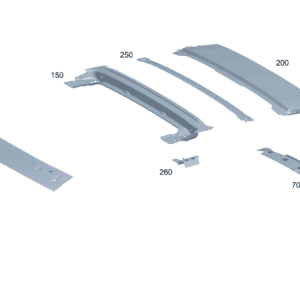 A2476570600 车顶镶板 适用于奔驰 EQA 260