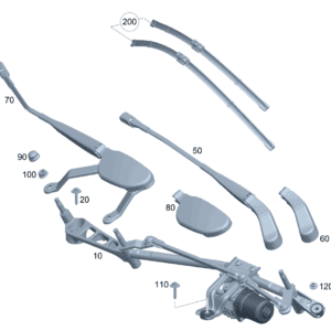 A2478204202 风挡玻璃雨刮器系统零件套件 适用于奔驰EQA 260