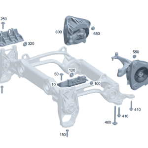 A2973307300 支架 左前侧 适用于奔驰EQE