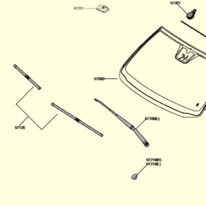 11H821022GRV  挡风玻璃适用于大众与众06