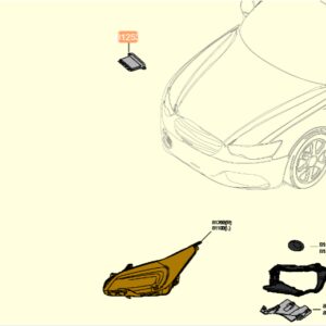 11H941773A 11H941774A 大灯 适用于安徽大众与众06