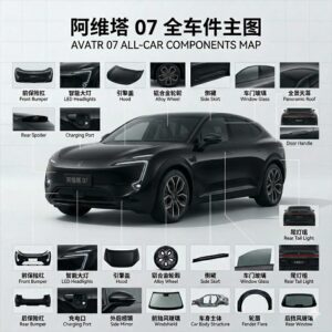 Avatr 07 阿维塔07全系列汽车配件全车件一站式配齐 - YYJ Auto Parts