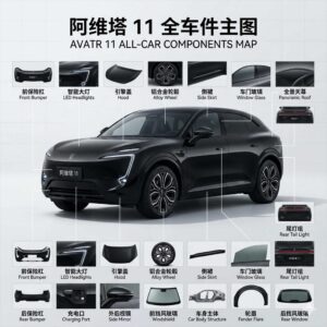 Avatr 11 阿维塔11全系列汽车配件全车件一站式配齐 - YYJ Auto Parts