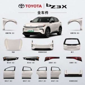 Toyota Bz3X Full Car Parts