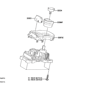 Toyota 335040R180 parts diagram