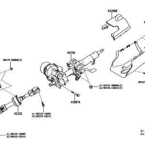 Toyota 4502503010 parts diagram