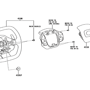 Toyota 4510003010C0 parts diagram