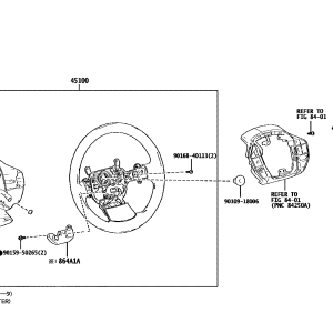 Toyota 451000R280C0 parts diagram