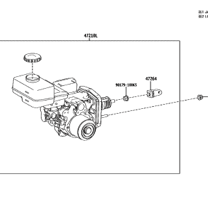 Toyota 4705003010 parts diagram