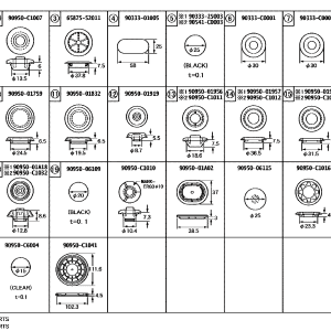 Toyota 48753-03010 parts diagram