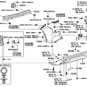 Toyota 5201503040 parts diagram