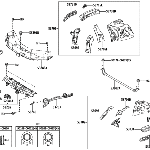 Toyota 5208103020 parts diagram
