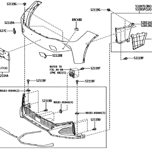 Toyota 5211403010 parts diagram