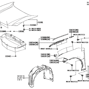 Toyota 5330103020 parts diagram