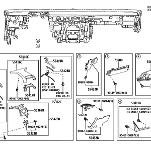 Toyota 5501203010C0 parts diagram