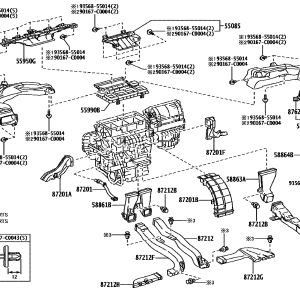 Toyota 5508403020 parts diagram